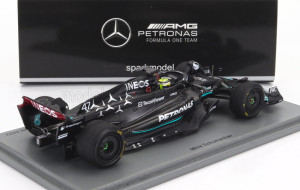 MERCEDES-BENZ GP F1 W14 TEAM MERCEDES-AMG PETRONAS FORMULA ONE N 47 TIRES TEST SPAIN GP (2023) MICK SCHUMACHER, MATT BLACK — фото 2
