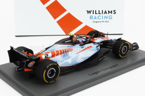 WILLIAMS F1 FW45 TEAM WILLIAMS RACING GULF N2 SINGAPORE GP (2023) LOGAN SARGEANT, LIGH BLUE — фото 2