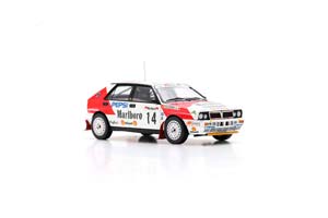 LANCIA DELTA HF INTEGRALE 16V #14 MONZON/ROMANI 7-Й РАЛЛИ КАТАЛОНИИ КОСТА-БРАВА 1991 — фото 3