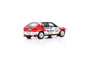 LANCIA DELTA HF INTEGRALE 16V #14 MONZON/ROMANI 7-Й РАЛЛИ КАТАЛОНИИ КОСТА-БРАВА 1991 — фото 4