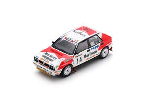 LANCIA DELTA HF INTEGRALE 16V #14 MONZON/ROMANI 7-Й РАЛЛИ КАТАЛОНИИ КОСТА-БРАВА 1991