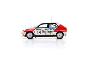 LANCIA DELTA HF INTEGRALE 16V #14 MONZON/ROMANI 7-Й РАЛЛИ КАТАЛОНИИ КОСТА-БРАВА 1991 — фото 2