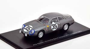 ALFA ROMEO GIULIETTA SPORT ZAGATO NO 35 24H LE MANS 1963