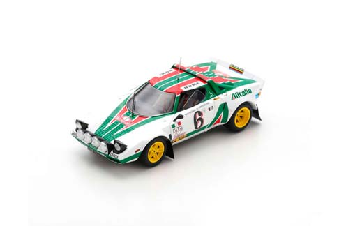 LANCIA STRATOS HF #6 2ND RALLY MONTE CARLO BJÖRN WALDEGÅRD - HANS THORSZELIUS (1976)