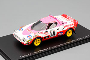 LANCIA STRATOS #14 WINNER COUPES DES DAMES MONTE CARLO 1977 C.DACREMONT C.GALLI — фото 3