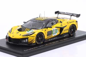 CHEVROLET CORVETTE Z06 LMGT3.R NO 81 24 LE MANS 2025 VAN ROMPUY/ANDRADE/EASTWOOD / ШЕВРОЛЕ КОРВЕТ Z06 LMGT3 81 24 ЛЕ-МАН ФУРГОН РОМПУЙ/АНДРАДЕ/ИСТВУД