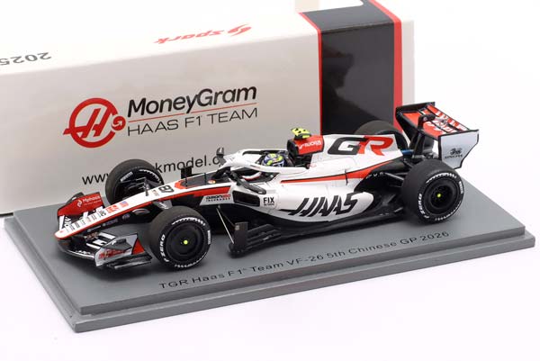 HAAS VF-26 #87 5TH CHINESE GP FORMULA 1 2026 OLIVER BEARMAN / ХААС VF-26 5 МЕСТО ГРАН-ПРИ КИТАЯ ФОРМУЛА-1 ОЛИВЕР БЕРМАН — фото 3