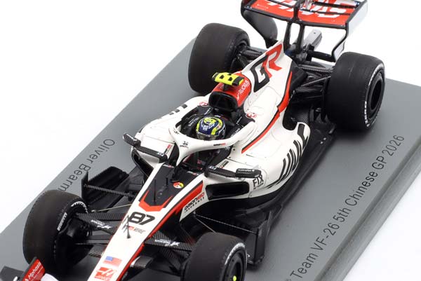 HAAS VF-26 #87 5TH CHINESE GP FORMULA 1 2026 OLIVER BEARMAN / ХААС VF-26 5 МЕСТО ГРАН-ПРИ КИТАЯ ФОРМУЛА-1 ОЛИВЕР БЕРМАН — фото 2