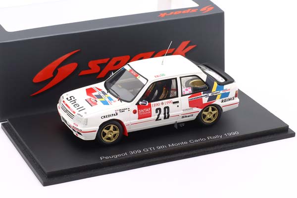 PEUGEOT 309 GTI #20 9TH RALLYE MONTE CARLO 1990 DELECOUR, TILBER / ПЕЖО 309 GTI 9 МЕСТО РАЛЛИ МОНТЕ-КАРЛО ДЕЛЕКУР ТИЛБЕР — фото 3