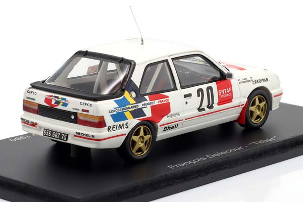 PEUGEOT 309 GTI #20 9TH RALLYE MONTE CARLO 1990 DELECOUR, TILBER / ПЕЖО 309 GTI 9 МЕСТО РАЛЛИ МОНТЕ-КАРЛО ДЕЛЕКУР ТИЛБЕР — фото 2
