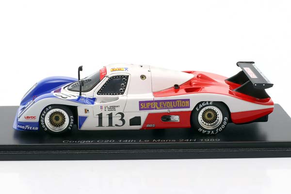 COUGAR C20 #113 WINNER C2 24H LE MANS 1989 COURAGE COMPÉTITION / КУГАР C20 ПОБЕДИТЕЛЬ C2 24 ЧАСА ЛЕ-МАН КУРАГЕ СОРЕВНОВАНИЙ — фото 4