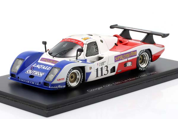 COUGAR C20 #113 WINNER C2 24H LE MANS 1989 COURAGE COMPÉTITION / КУГАР C20 ПОБЕДИТЕЛЬ C2 24 ЧАСА ЛЕ-МАН КУРАГЕ СОРЕВНОВАНИЙ