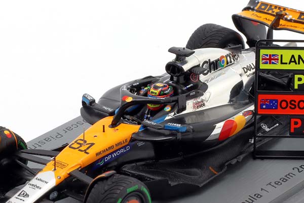 MCL 39 #81 2ND BRITISH GP FORMULA 1 2025 SPARK OSCAR PIASTRI / МКЛ 39 2 МЕСТО ГРАН-ПРИ ВЕЛИКОБРИТАНИИ ФОРМУЛА-1 СПАРК ОСКАР ПИАСТРИ — фото 5