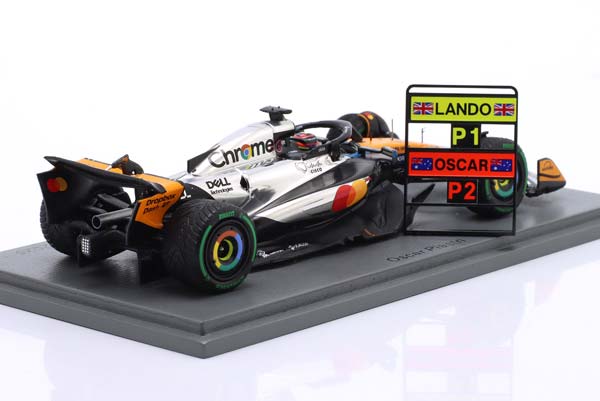 MCL 39 #81 2ND BRITISH GP FORMULA 1 2025 SPARK OSCAR PIASTRI / МКЛ 39 2 МЕСТО ГРАН-ПРИ ВЕЛИКОБРИТАНИИ ФОРМУЛА-1 СПАРК ОСКАР ПИАСТРИ — фото 2