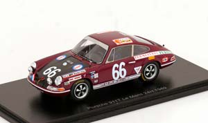 PORSCHE 911T NO 66 24H LE MANS 1969