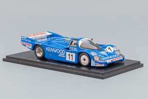 PORSCHE 956B 2.6L TURBO TEAM PORSCHE KREMER RACING #11 24H LE MANS (1984) A.JONES - V.SCHUPPAN - J.P.JARIER, BLUE — фото 3