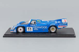 PORSCHE 956B 2.6L TURBO TEAM PORSCHE KREMER RACING #11 24H LE MANS (1984) A.JONES - V.SCHUPPAN - J.P.JARIER, BLUE — фото 5