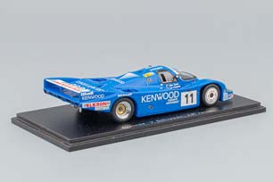 PORSCHE 956B 2.6L TURBO TEAM PORSCHE KREMER RACING #11 24H LE MANS (1984) A.JONES - V.SCHUPPAN - J.P.JARIER, BLUE — фото 2