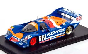 PORSCHE 962C NO 17 24H LE MANS 1991 REPSOL — фото 1