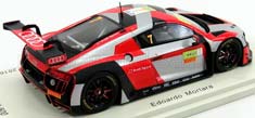 AUDI R8 LMS #7 MACAU GT WORLD CUP (2016) E.MORTARA, RED WHITE BLACK — фото 2