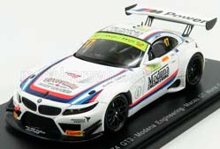 BMW Z4 GT3 TEAM MODENA ENGINEERING N17 FIA WORLD CUP MACAU (2016) RICKY CAPO, WHITE — фото 1
