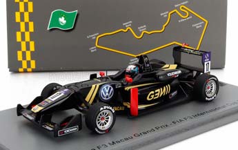 DALLARA F3  TEAM SIGNATURE #17 MACAU GP INTERNATIONAL CUP (2015) ALEXANDER ALBON, BLACK