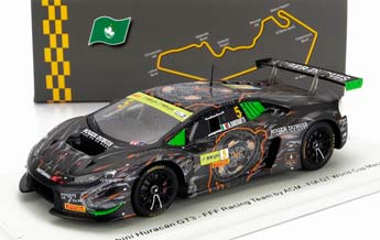 LAMBORGHINI HURACAN GT3 TEAM FFF RACING #5 FIA GT WORLD CUP MACAU (2017) M.BORTOLOTTI, BLACK