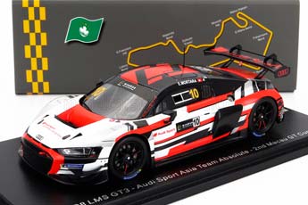 AUDI R8 LMS GT3 TEAM AUDI SPORT ASIA ABSOLUTE #10 2ND GT CUP MACAU (2022) E.MORTARA, WHITE RED