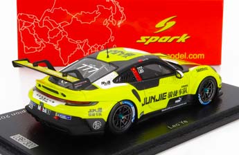PORSCHE 911 991-2 GT3 TEAM JUNGIG #777 CHAMPION ASIA PORSCHE CARRERA CUP SEASON (2022) L.YE, YELLOW BLACK — фото 2