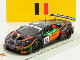 LAMBORGHINI HURACAN EVO GT3 TEAM ORANGE-1 FFF RACING #63 24H SPA (2020) D.LIND - M.MAPELLI - A.CALDARELLI, BLACK — фото 1
