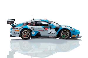PORSCHE 911 GT3 R N°61 EBM GIGA RACING 24H SPA TRILLER-RIVAS-HARKER-BAMBER 2021 / ПОРШЕ 911 GT3 R N°61 EBM GIGA RACING 24H СПА ТРИЛЛЕР-РИВАС-ХАРКЕР-БАМБЕР 2021 — фото 4