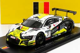 AUDI R8 LMS GT3 TEAM WRT N31 24H SPA (2021) R.TOMITA - F.BIRD - V.ERIKSEN, WHITE BLACK YELLOW