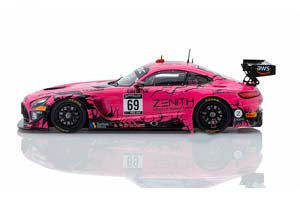 MERCEDES AMG GT3 NO 69 24H SPA 2021 DE HAAN/COLLARD/COLLARD/SCHILLER LIMITED EDITION 300 PCS — фото 3