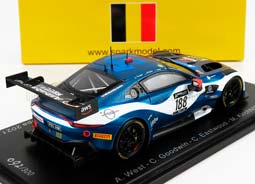 ASTON MARTIN VANTAGE AMR GT3 TEAM GARGE 59 N188 24H SPA (2021) A.WEST - C.GOODWIN - C.EASTWOOD - M.KIRCHHOFER, 2 TONE BLUE WHITE — фото 2