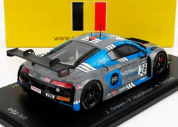 AUDI R8 LMS GT3 TEAM AUDI SPORT SAINTELOC RACING N26 24H SPA (2021) J.GREEN - F.HUTCHISON - A.TAMBAY, LIGHT BLUE GREY — фото 2