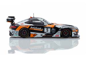 MERCEDES AMG GT3 NO 5 24H SPA 2021 BERETTA/HAUPT/ASSENHEIMER/DONTJE LIMITED EDITION 300 PCS — фото 4