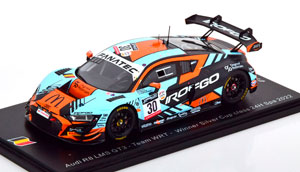 AUDI R8 LMS GT3 WINNER SILVER CUP CLASS 24H SPA 2022 GULF