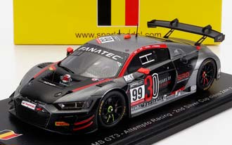 AUDI R8 LMS GT3 TEAM ATTEMPTO RACING #99 2ND SILVER CUP CLASS 24H SPA (2022) M.ZUG - J.PUHAKKA - N.SCHOLL - A.AKA, BLACK RED — фото 1