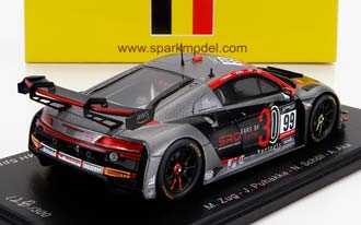 AUDI R8 LMS GT3 TEAM ATTEMPTO RACING #99 2ND SILVER CUP CLASS 24H SPA (2022) M.ZUG - J.PUHAKKA - N.SCHOLL - A.AKA, BLACK RED — фото 2