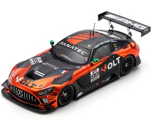 MERCEDES-BENZ AMG GT3 TEAM AKKODIS ASP #89 24H SPA (2023) A.BAPTISTA - R.BAPTISTA - A.HELLMEISTER - B.BAPTISTA, COPPER BLACK