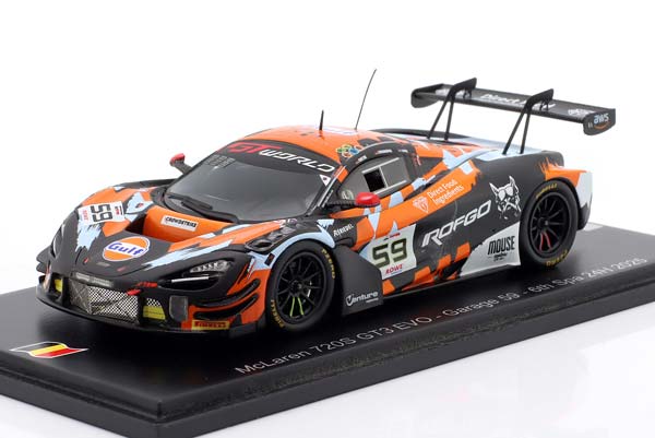 MCLAREN 720S GT3 EVO #59 6TH 24H SPA 2025 GARAGE 59 / МАКЛАРЕН 720S ГТ3 ЭВО 6 МЕСТО 24 ЧАСА СПА ГАРАГЕ 59