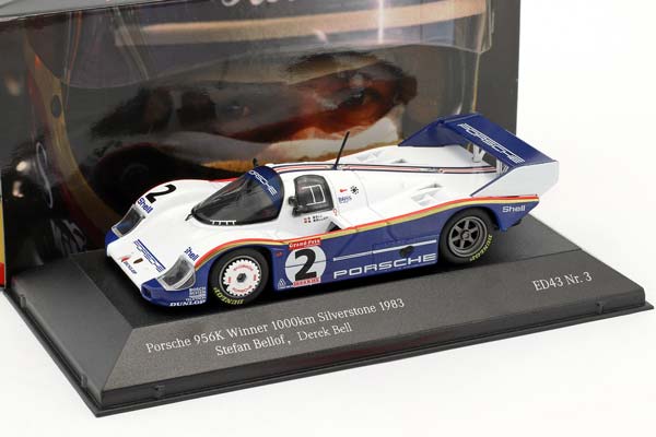 PORSCHE 956K #2 WINNER 1000KM SILVERSTONE 1983 BELLOF, BELL / ПОРШЕ 956K ПОБЕДИТЕЛЬ 1000 КМ СИЛЬВЕРСТОУН БЕЛЛОФ БЕЛЛ — фото 3