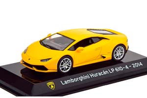 LAMBORGHINI HURACAN LP610-4 2014 YELLOW METALLIC — фото 1