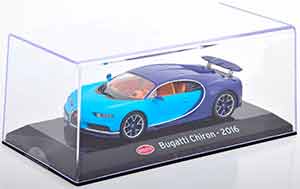BUGATTI CHIRON 2016 BLUE/LIGHTBLUE — фото 4