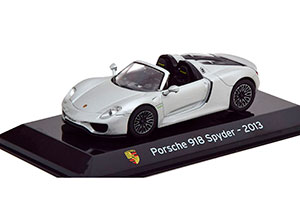 PORSCHE 918 SPYDER YEAR 2013 LIQUID SILVER
