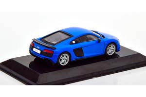 AUDI R8 V10 COUPE 2019 BLUE METALLIC — фото 2