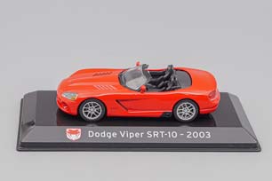 DODGE VIPER SRT-10 CONVERTIBLE 2003 RED — фото 5