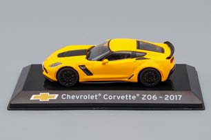 CHEVROLET CORVETTE Z06 2017 YELLOW/FLATBLACK — фото 3