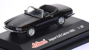 JAGUAR XJS CABRIO 1992, BLACK (ДЛИНА МОДЕЛИ 3-5 СМ)