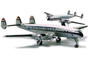LOCKHEED L-749A CONSTELLATION KLM 1946-1960 / ЛОКХИД ЛЕТУЧИЙ ГОЛЛАНДЕЦ (ДЛИНА 11,5 СМ) — фото 7